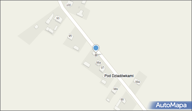 Bebelno-Wieś, Bebelno-Wieś, 96, mapa Bebelno-Wieś