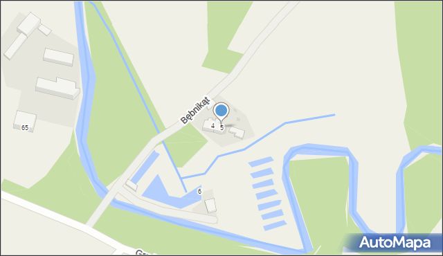 Bębnikąt, Bębnikąt, 5, mapa Bębnikąt