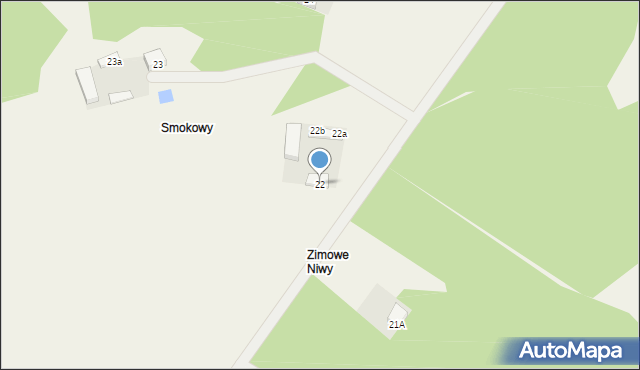 Bębnów, Bębnów, 22, mapa Bębnów