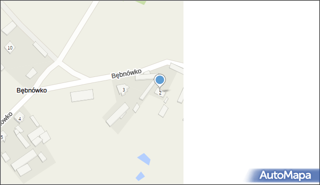 Bębnówko, Bębnówko, 2, mapa Bębnówko