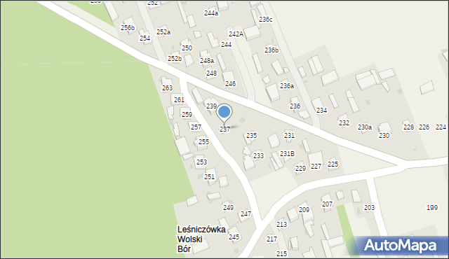 Bęczyn, Bęczyn, 237, mapa Bęczyn