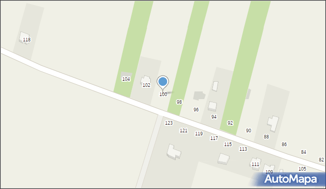 Bedlenko, Bedlenko, 100, mapa Bedlenko