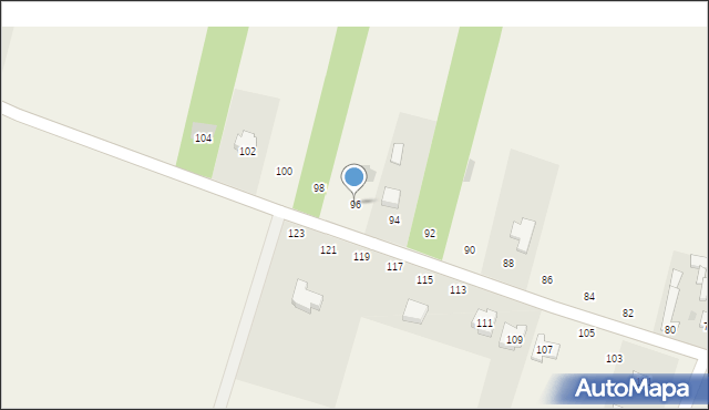 Bedlenko, Bedlenko, 96, mapa Bedlenko