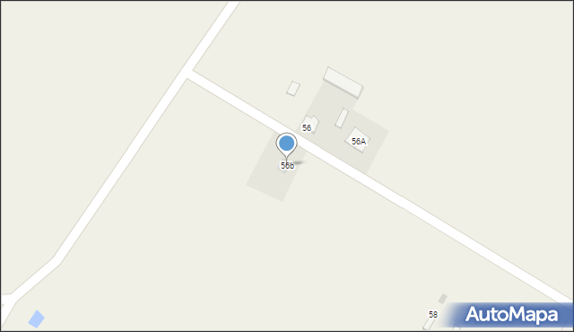Bedlno, Bedlno, 56b, mapa Bedlno