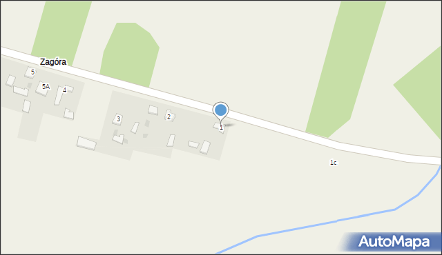 Bedlno, Bedlno, 1, mapa Bedlno