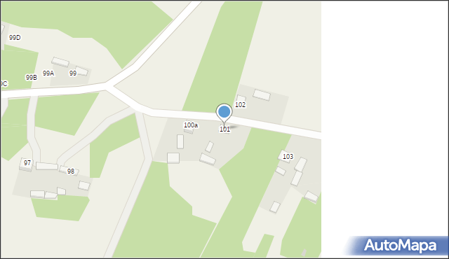 Bedlno, Bedlno, 101, mapa Bedlno