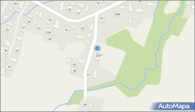 Bednarka, Bednarka, 102, mapa Bednarka