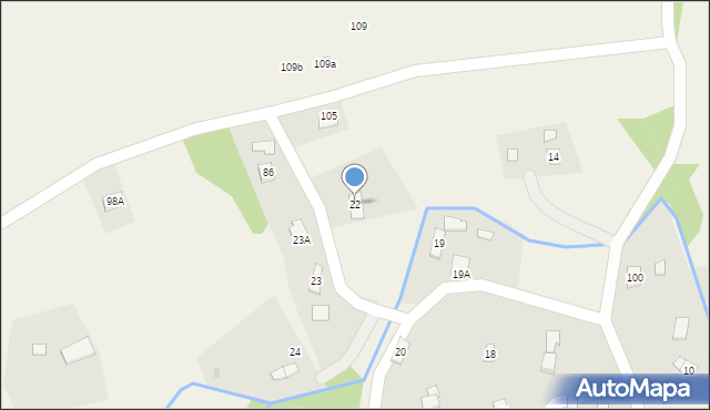 Bednarka, Bednarka, 22, mapa Bednarka