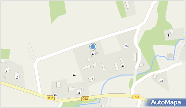 Bednarka, Bednarka, 42, mapa Bednarka