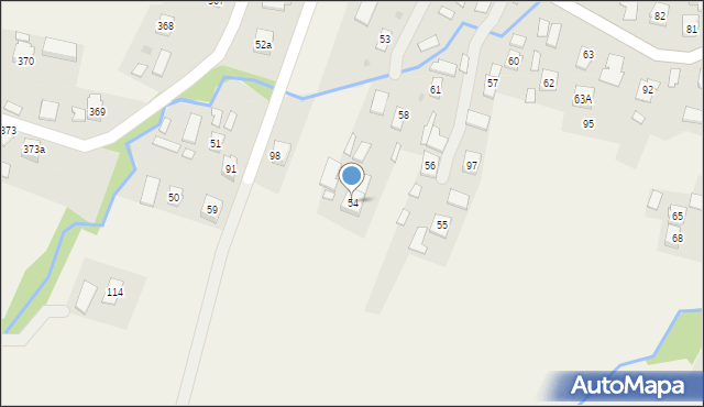 Bednarka, Bednarka, 54, mapa Bednarka