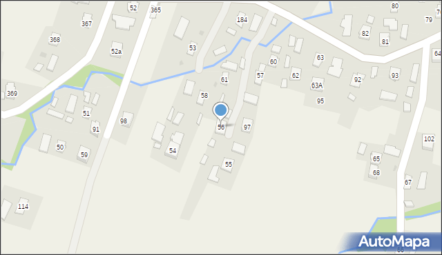 Bednarka, Bednarka, 56, mapa Bednarka