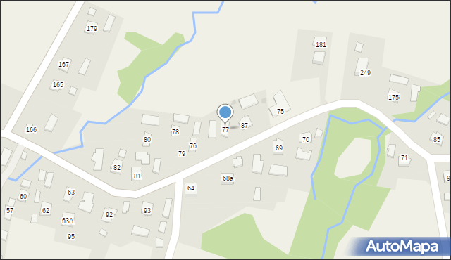 Bednarka, Bednarka, 77, mapa Bednarka