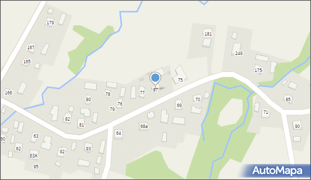 Bednarka, Bednarka, 87, mapa Bednarka