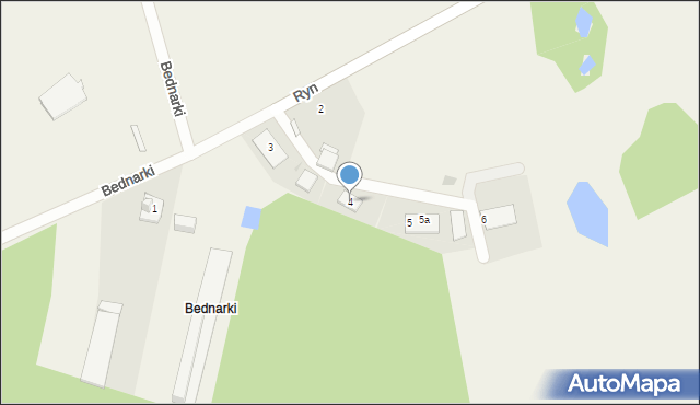 Bednarki, Bednarki, 4, mapa Bednarki