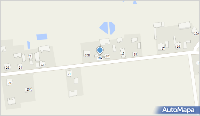 Bednary-Kolonia, Bednary-Kolonia, 20a, mapa Bednary-Kolonia