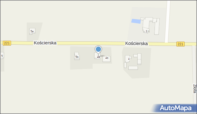 Będomin, Będomin, 4a, mapa Będomin