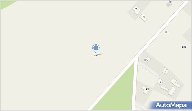 Będomin, Będomin, 7ab, mapa Będomin