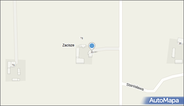 Będziechów, Będziechów, 77, mapa Będziechów