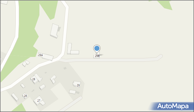 Będziechowo, Będziechowo, 29B, mapa Będziechowo