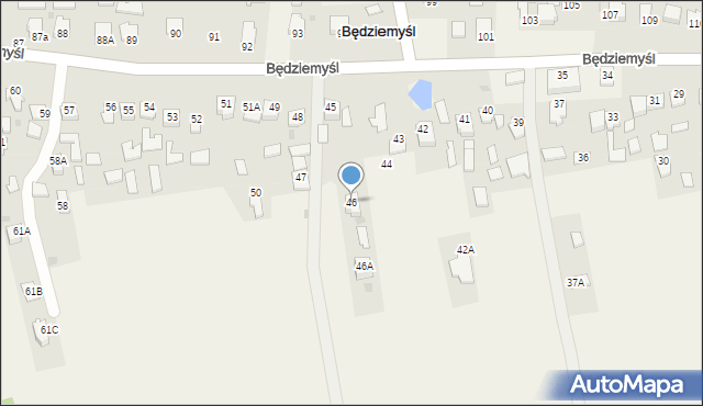 Będziemyśl, Będziemyśl, 46, mapa Będziemyśl