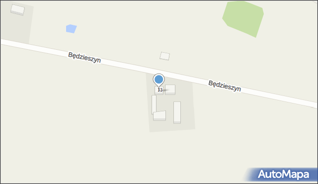 Będzieszyn, Będzieszyn, 34, mapa Będzieszyn