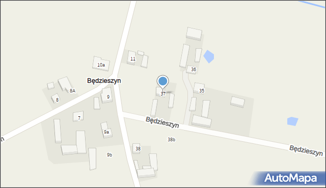 Będzieszyn, Będzieszyn, 37, mapa Będzieszyn