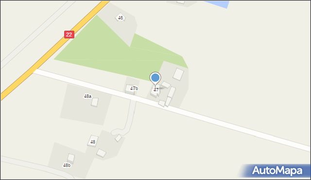 Będźmierowice, Będźmierowice, 47, mapa Będźmierowice