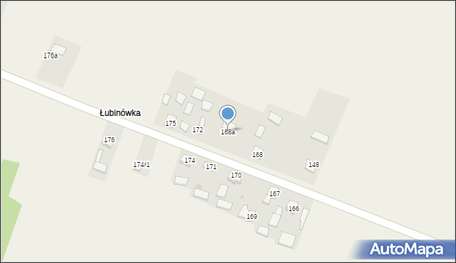 Bejsce, Bejsce, 168a, mapa Bejsce