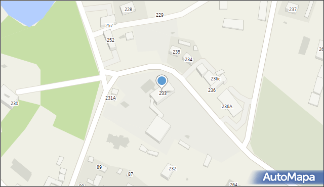 Bejsce, Bejsce, 233, mapa Bejsce