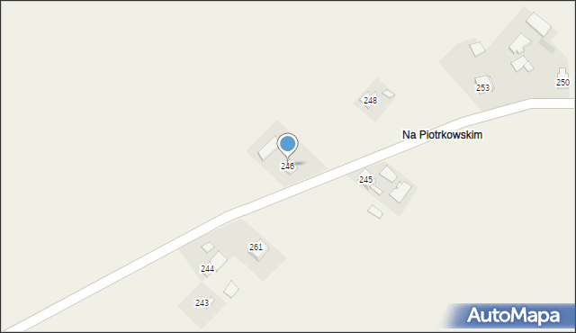 Bejsce, Bejsce, 246, mapa Bejsce