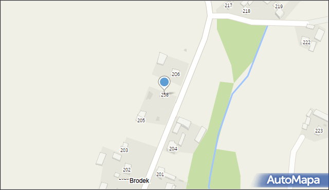 Bejsce, Bejsce, 258, mapa Bejsce