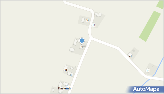 Bejsce, Bejsce, 9, mapa Bejsce