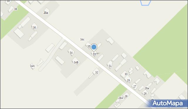 Bełchów, Bełchów, 33, mapa Bełchów