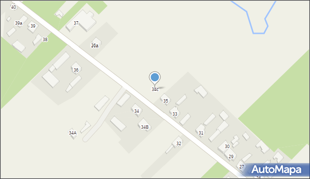 Bełchów, Bełchów, 34c, mapa Bełchów