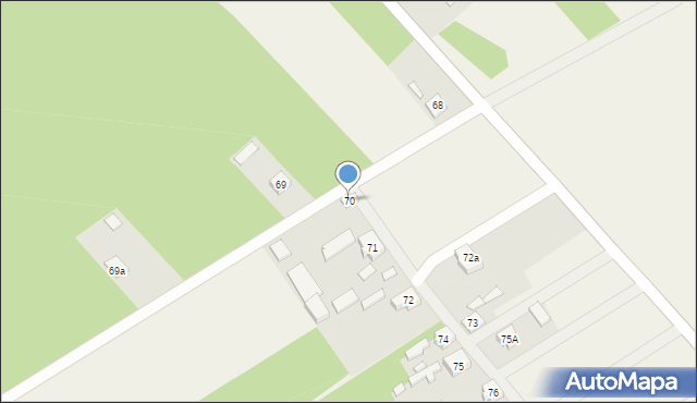 Bełchów, Bełchów, 70, mapa Bełchów