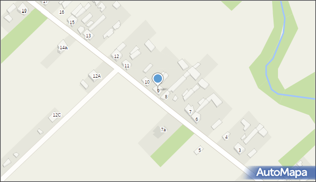 Bełchów, Bełchów, 9, mapa Bełchów