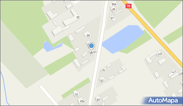 Bełchów, Bełchów, 90, mapa Bełchów