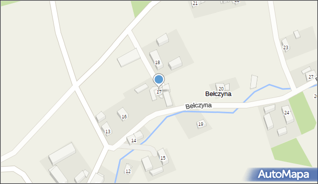 Bełczyna, Bełczyna, 17, mapa Bełczyna