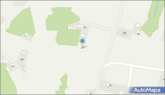 Bełdno, Bełdno, 125, mapa Bełdno