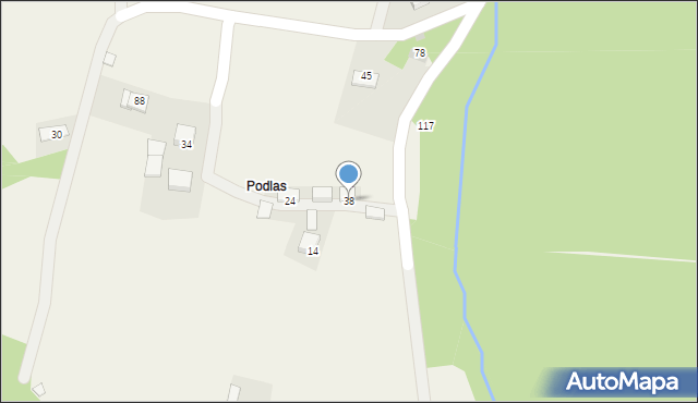 Bełdno, Bełdno, 38, mapa Bełdno