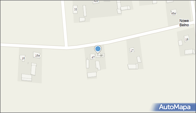 Belno, Belno, 47a, mapa Belno