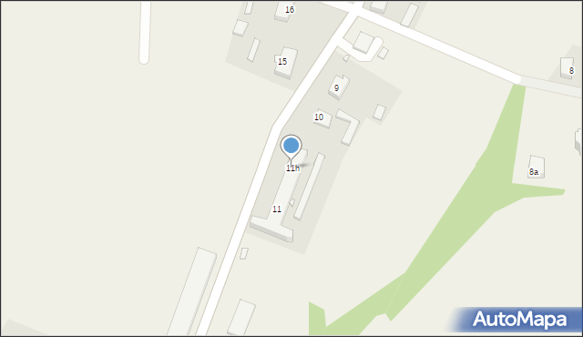 Benice, Benice, 11h, mapa Benice