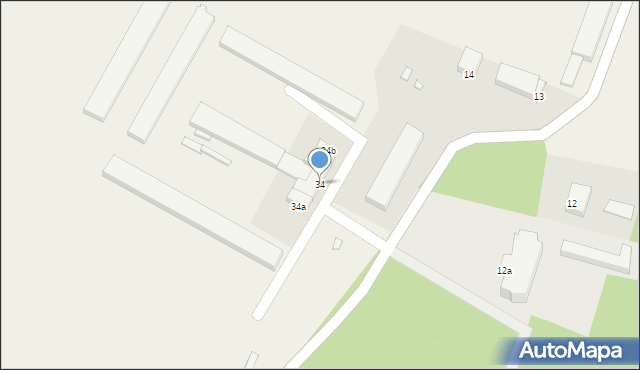 Benice, Benice, 34, mapa Benice