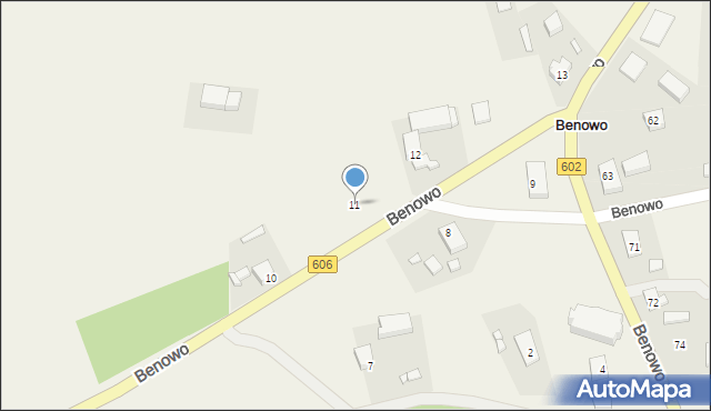 Benowo, Benowo, 11, mapa Benowo