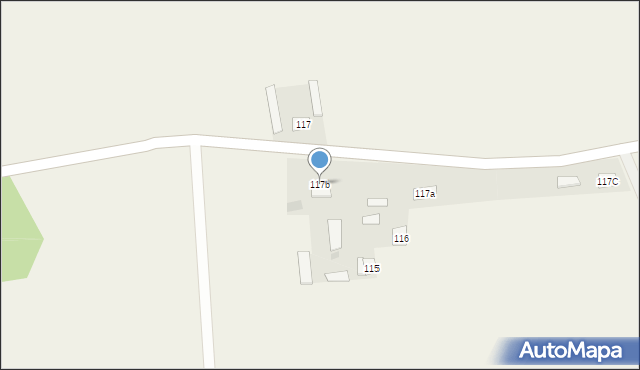 Berejów, Berejów, 117b, mapa Berejów