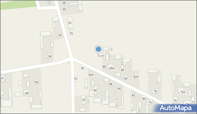 Berejów, Berejów, 88a, mapa Berejów