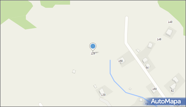 Berest, Berest, 129, mapa Berest