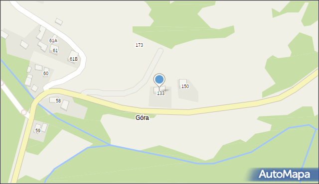 Berest, Berest, 152, mapa Berest