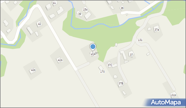 Berest, Berest, 41A, mapa Berest