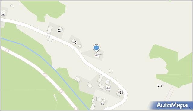 Berest, Berest, 64, mapa Berest